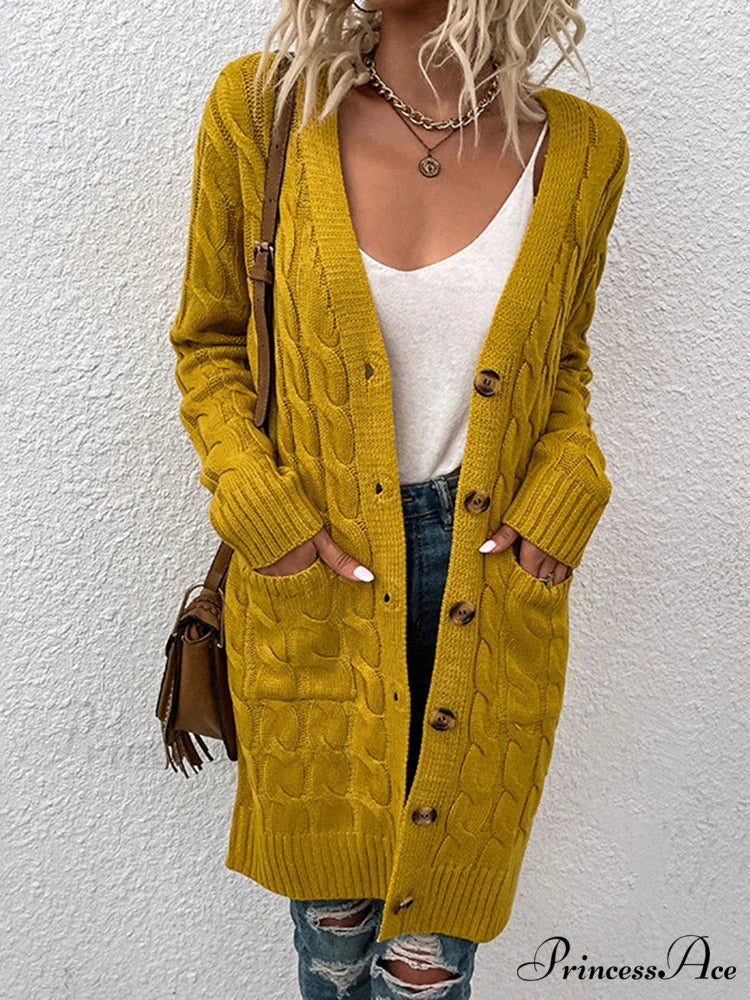 Winter Vintage Casual Loose Cardigan