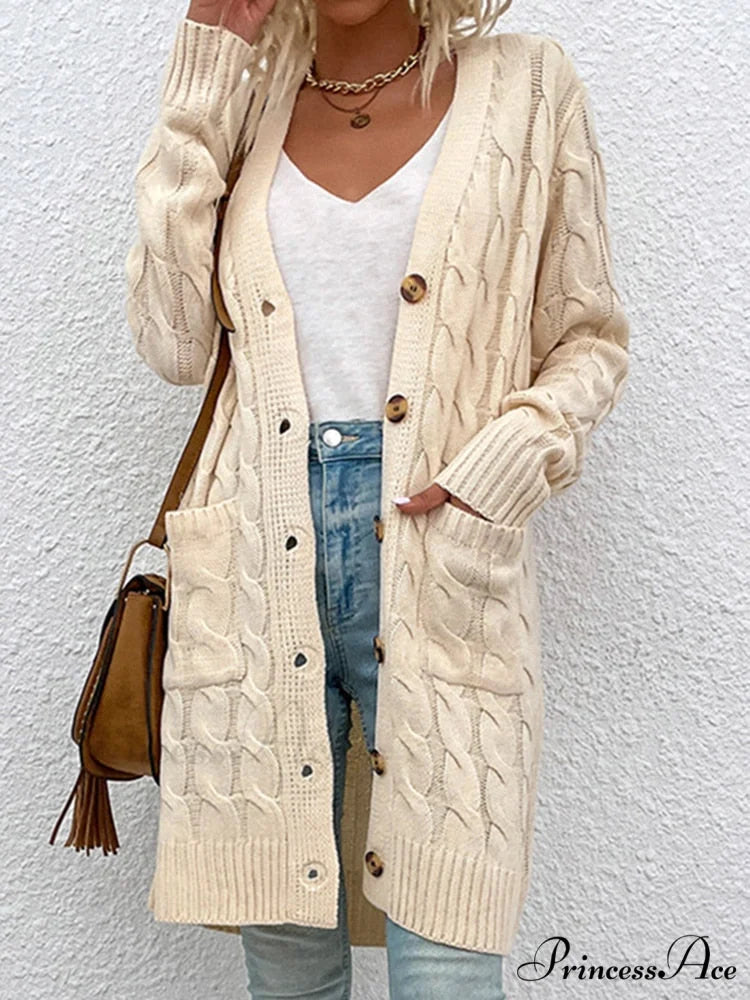 Winter Vintage Casual Loose Cardigan