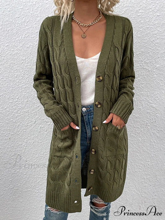 Winter Vintage Casual Loose Cardigan