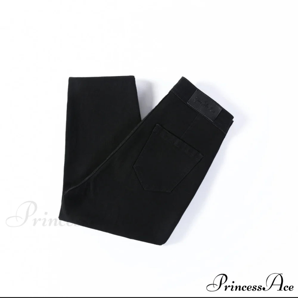 Woman 90s Super Stretch Skinny Jeans Black / XS