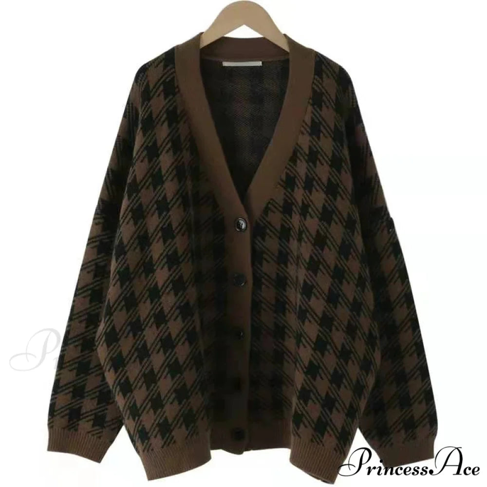 Woman character tattoo cardigan