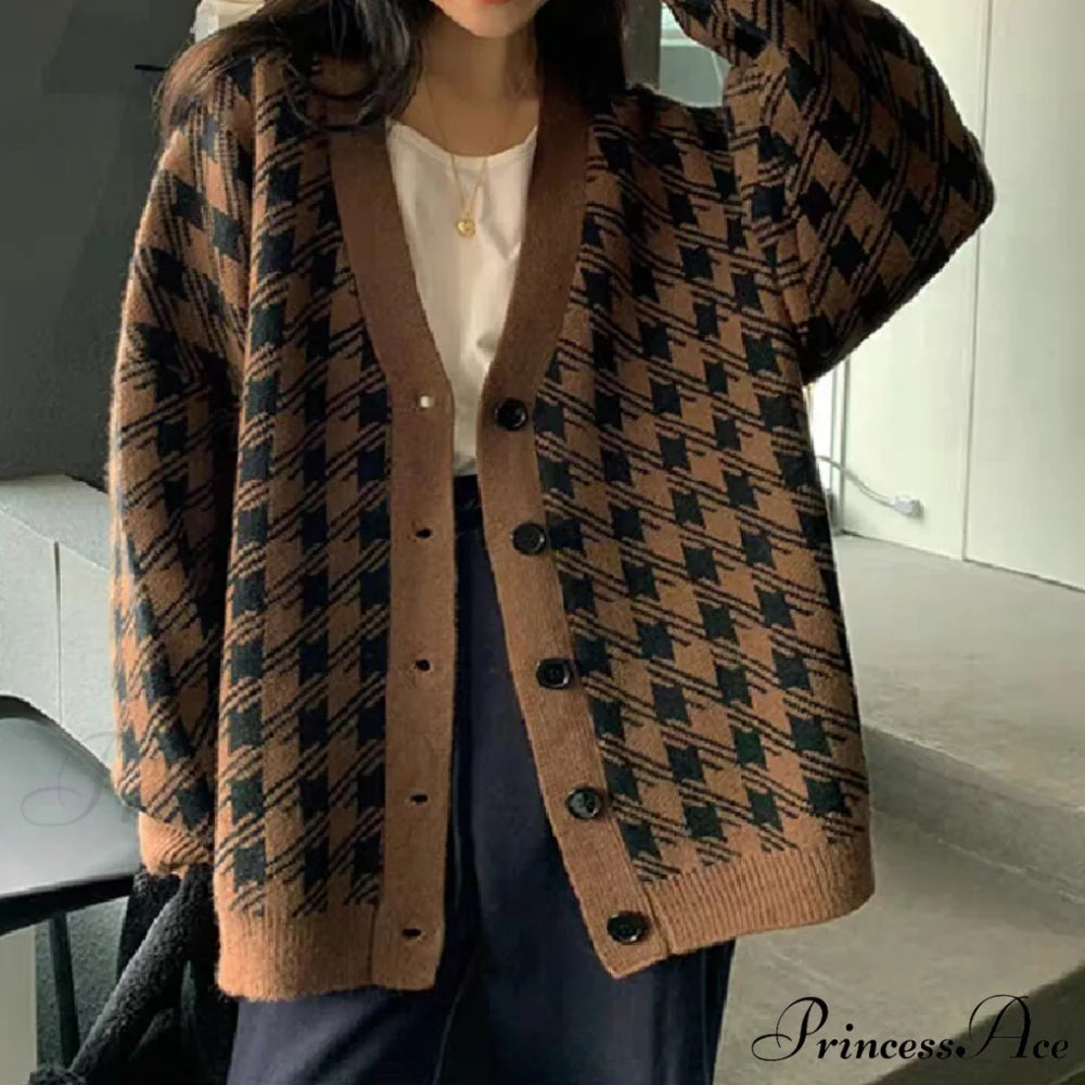 Woman character tattoo cardigan