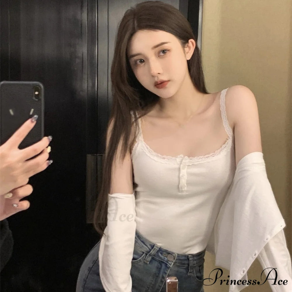 Women Lace Tank Top