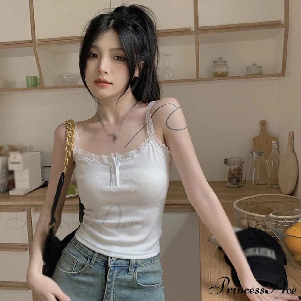 Women Lace Tank Top W / S