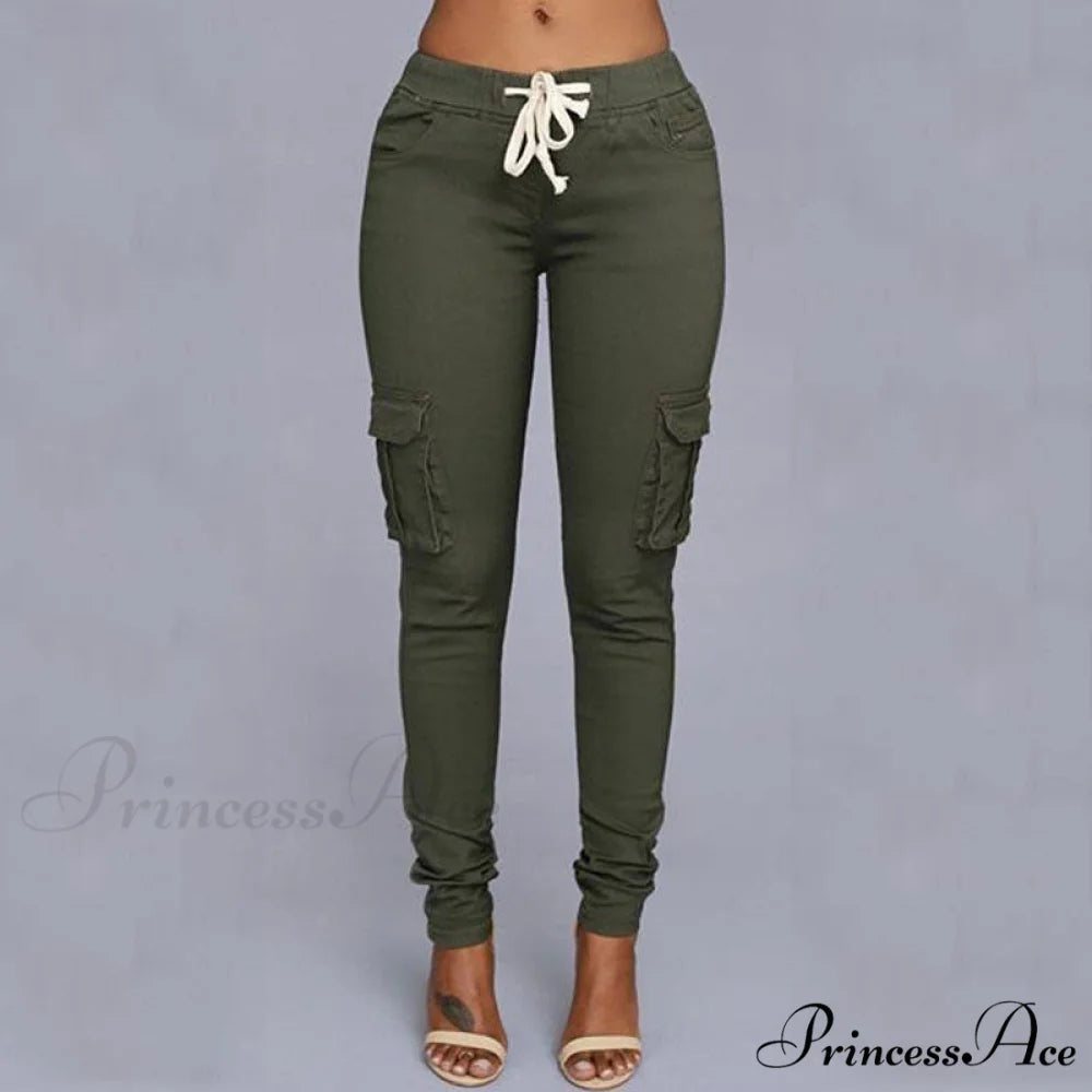 Women Ladies Trousers Military Pants Women