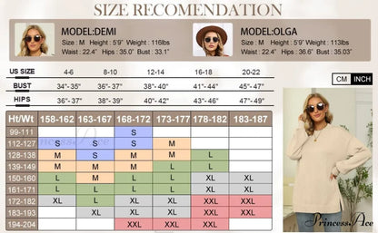 Women’s Crew Neck Lantern Sleeves Side Slit Ribbed Sweater