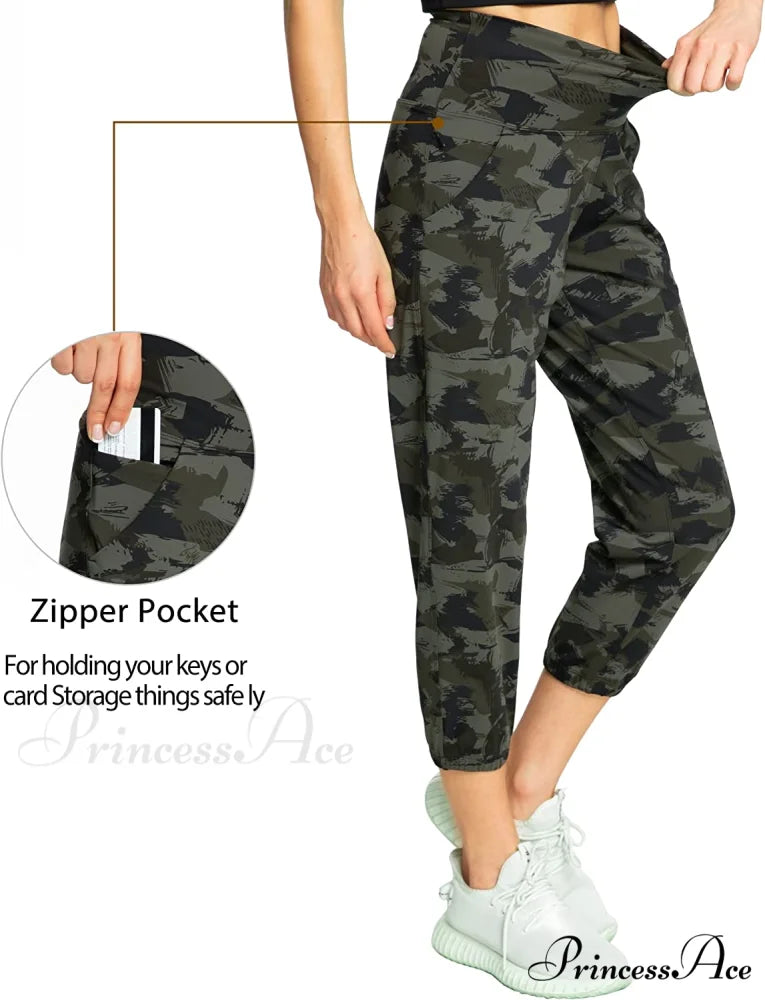 Women’s Joggers with Pockets High Waisted Athletic Sports Pants