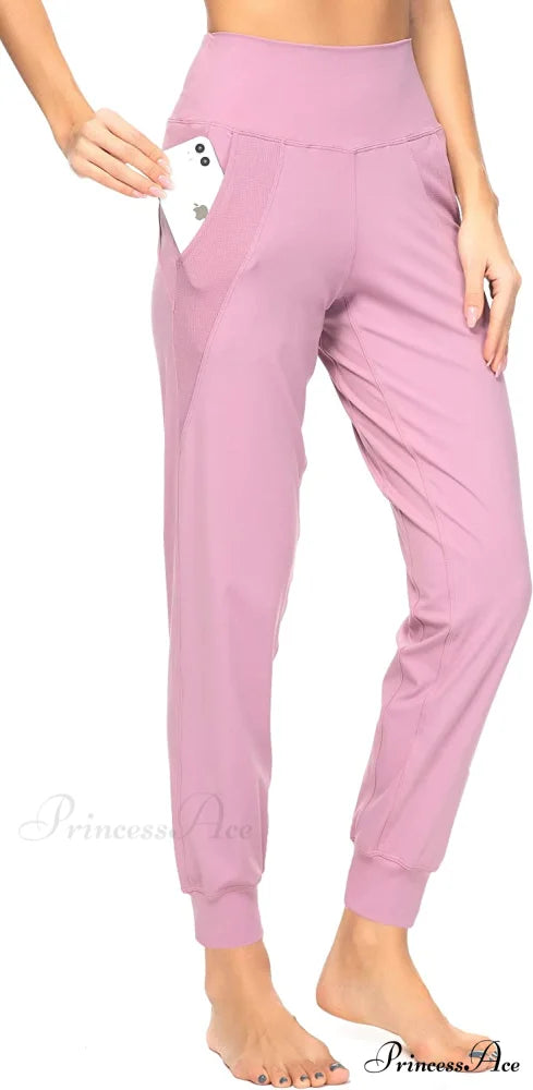 Women’s Joggers with Pockets High Waisted Athletic Sports Pants