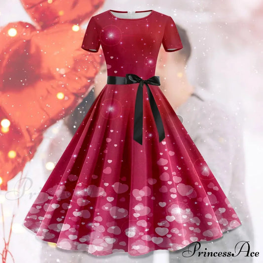 Women’s Muslim Cardigan Belt Lace Up Elegant Chiffon Solid Layered Loose Long Pakistani Abayas Dress Hot Pink / S