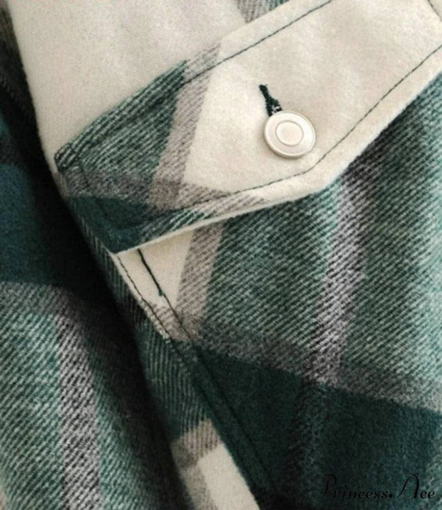 WOOL PLAID SHIRT