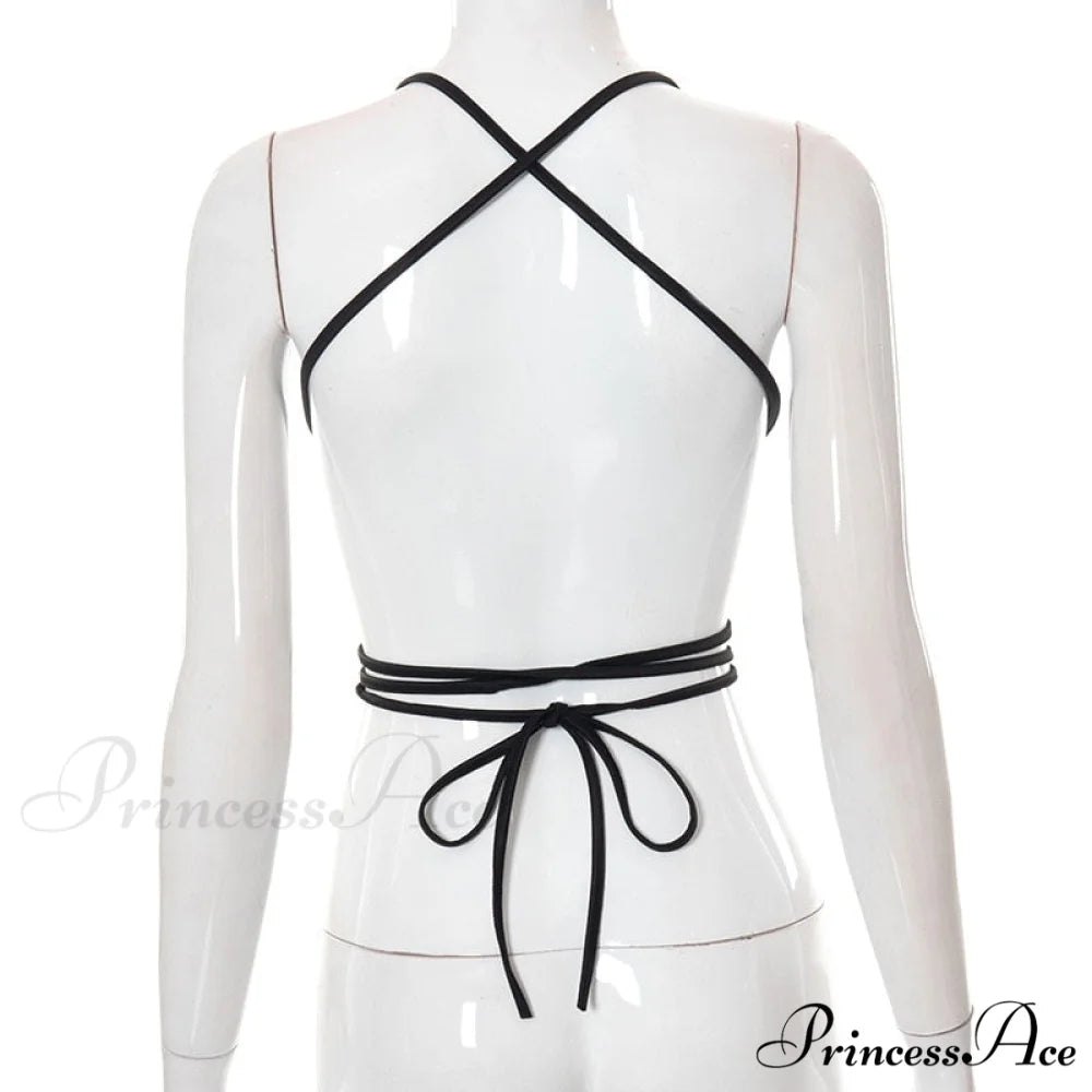Y2k Corset Tank Crop Top