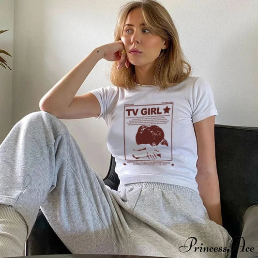 Y2k Dark Harajuku Infant Tee T-shirt white1 / S t-shirt-250223