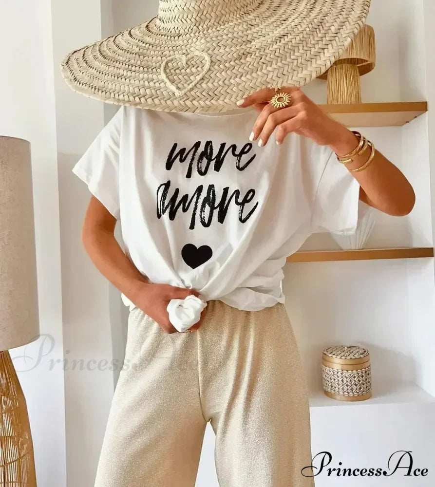 Y2K Informal Wine Bottle Graphic T-shirt white15 / S t-shirt-250223