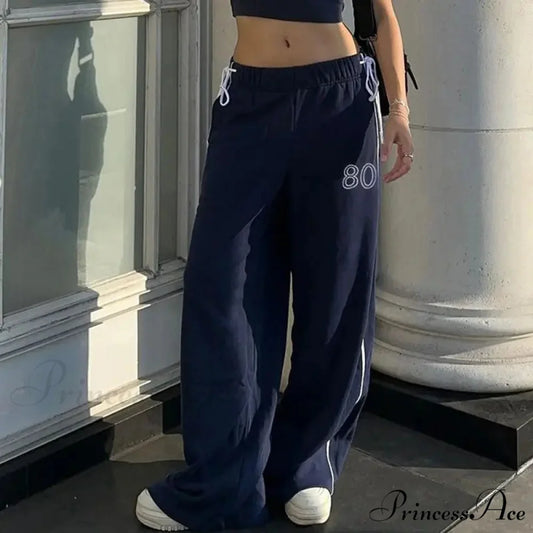 Y2K Large Sweatpants Joggers Trousers pants-241228