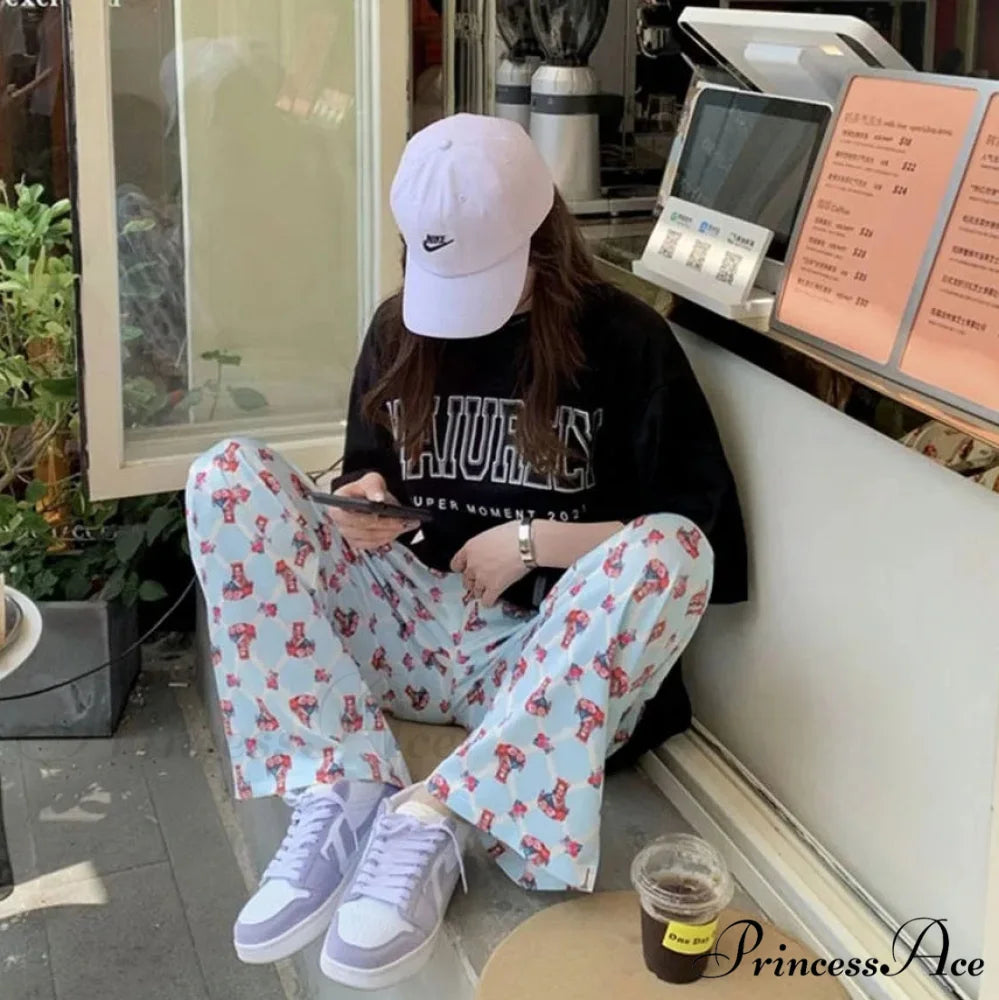 Y2K Retro High Waisted Sweet Urban Pant pant-250223