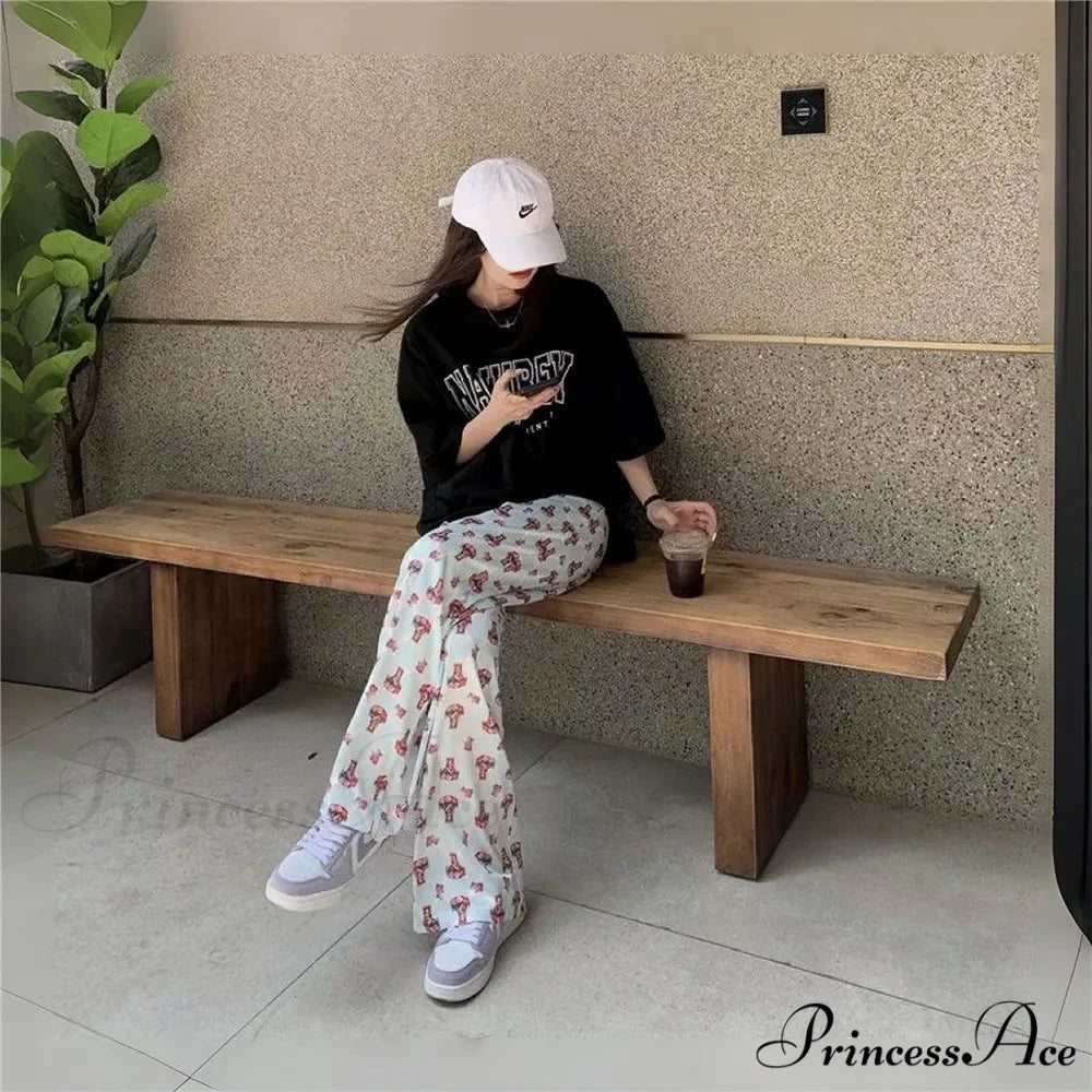 Y2K Retro High Waisted Sweet Urban Pant pant-250223