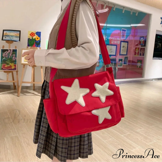 Y2K Stellar Design Crossbody Shoulder Bag shoulder-250126
