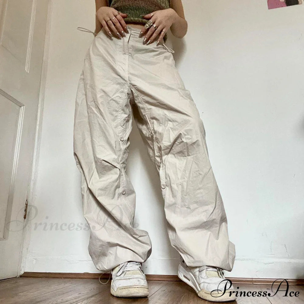 Y2K Streetwear Baggy Cargo Pants Skin2 / S