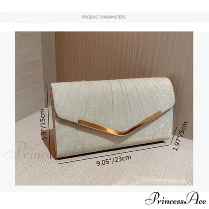 Yellow Grey Sophisticated Feast Clutch Shoulder Bag Purse clutchbag-250126
