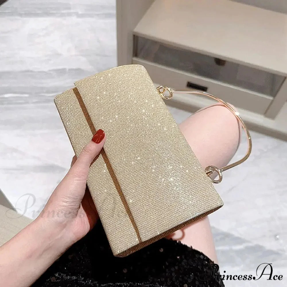 Yellow Silk Evening Clutch Bag Style Shoulder Bag Blue clutchbag-250126