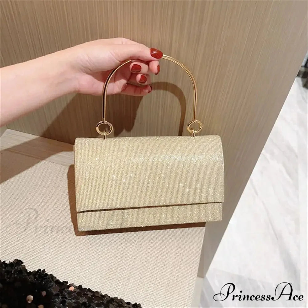 Yellow Silk Evening Clutch Bag Style Shoulder Bag Blue clutchbag-250126
