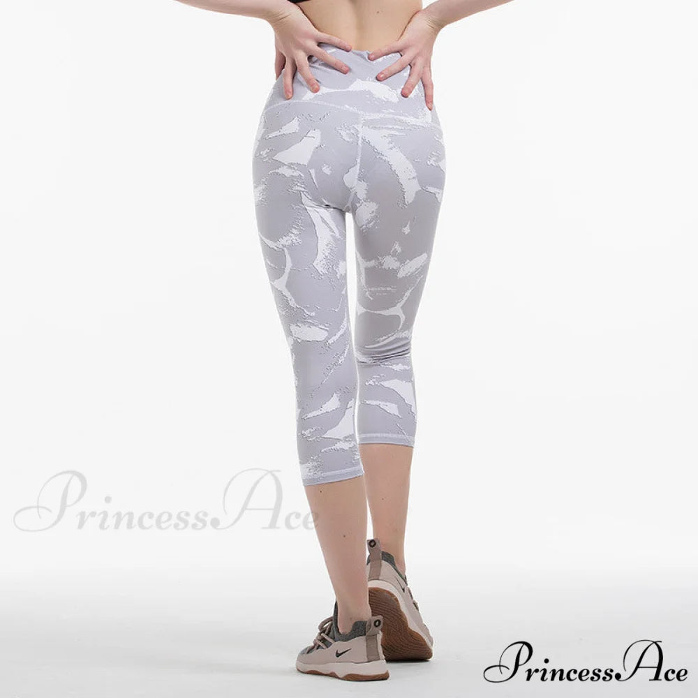 Yoga Crop High Waist Sports Capris Leggings