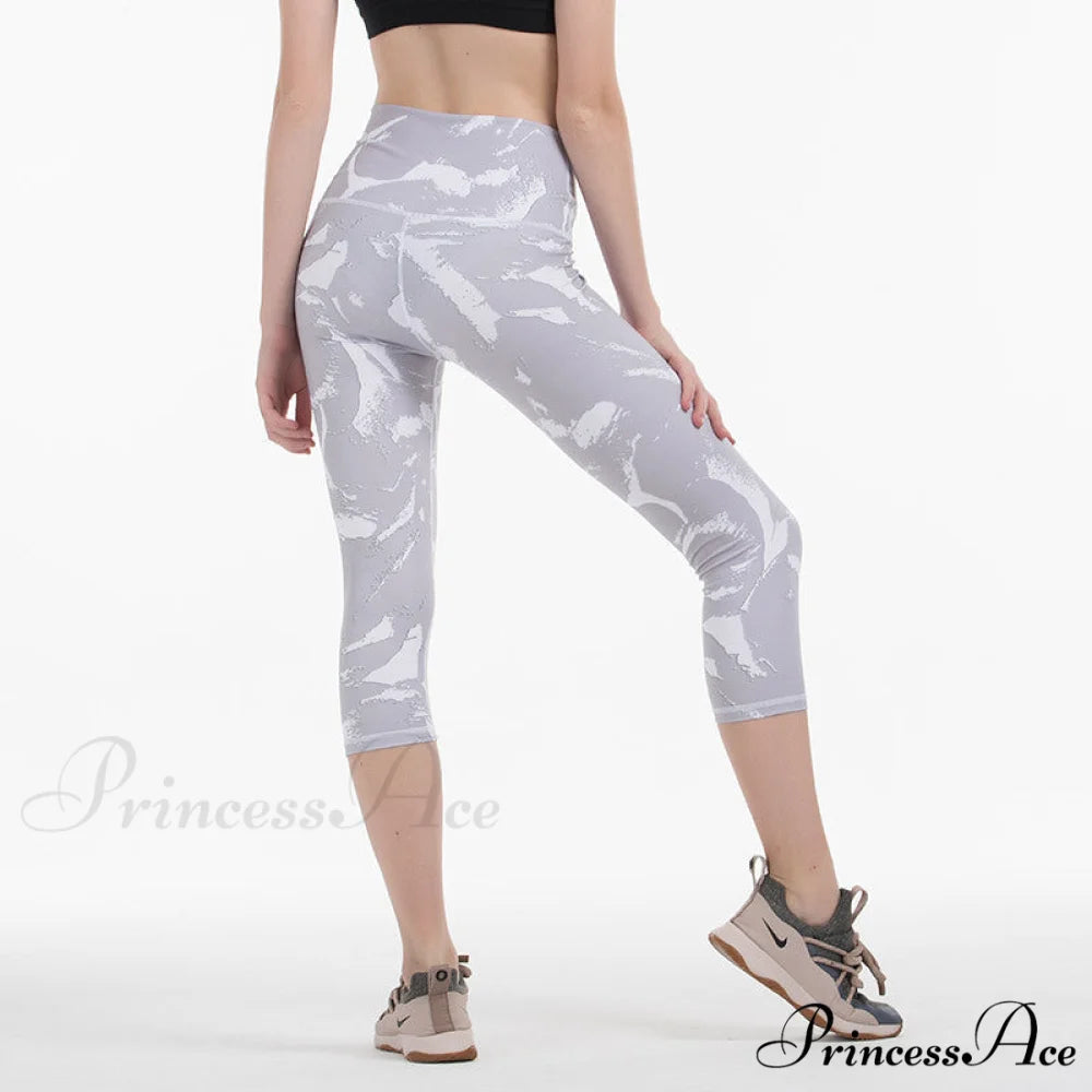 Yoga Crop High Waist Sports Capris Leggings