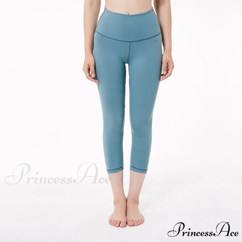 Yoga Crop High Waist Sports Capris Leggings Mystic Green / XXS(2)