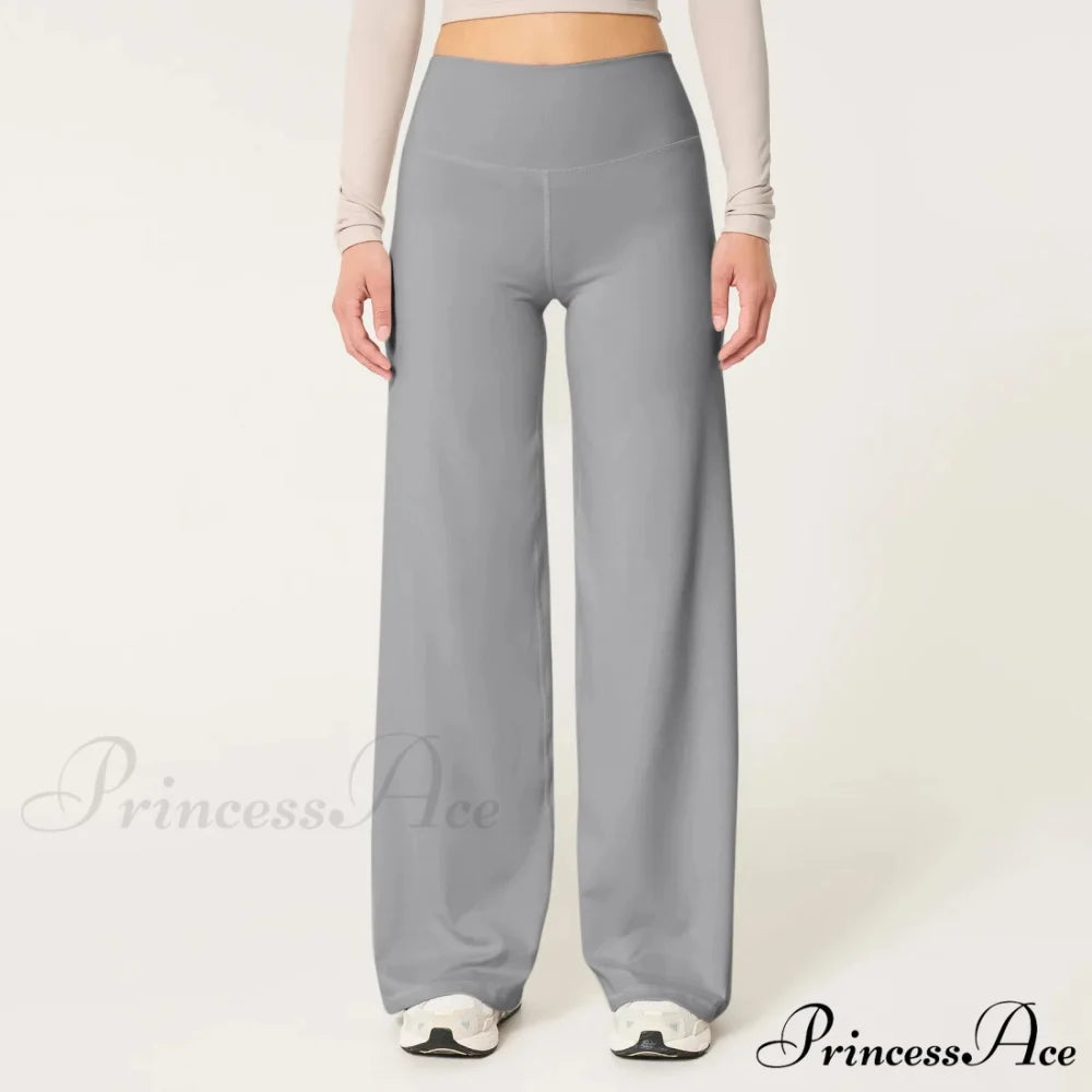 Yoga Lean Fit High-Rise Flexible Athletic Pant Grey / S pant-250223