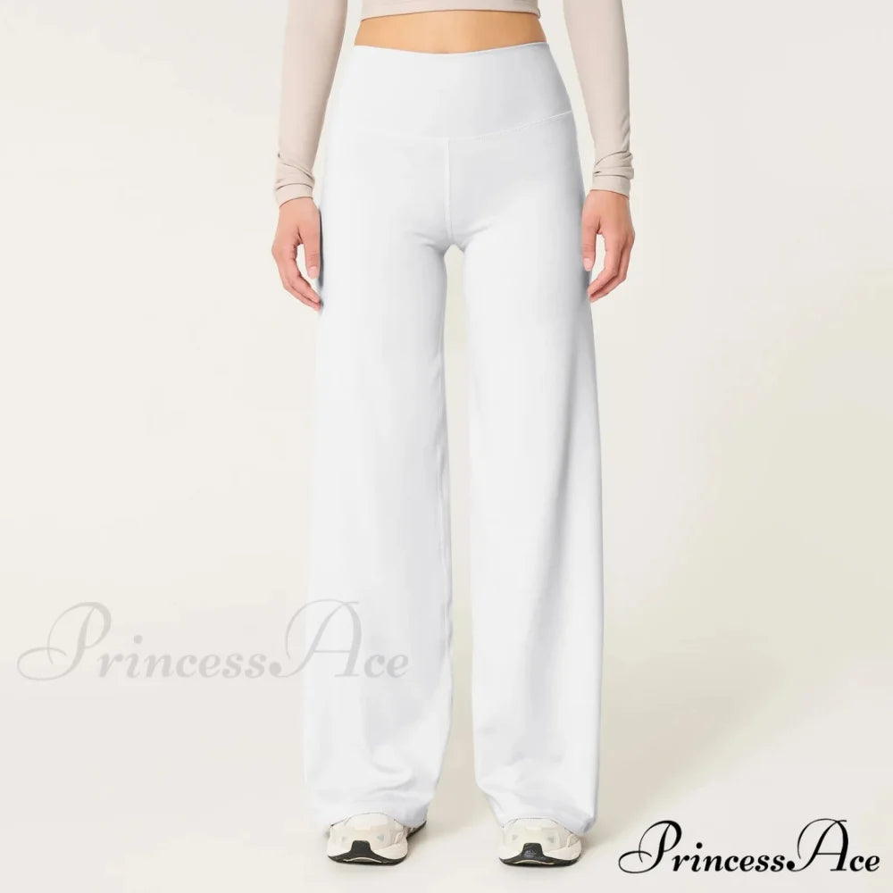 Yoga Lean Fit High-Rise Flexible Athletic Pant White / S pant-250223