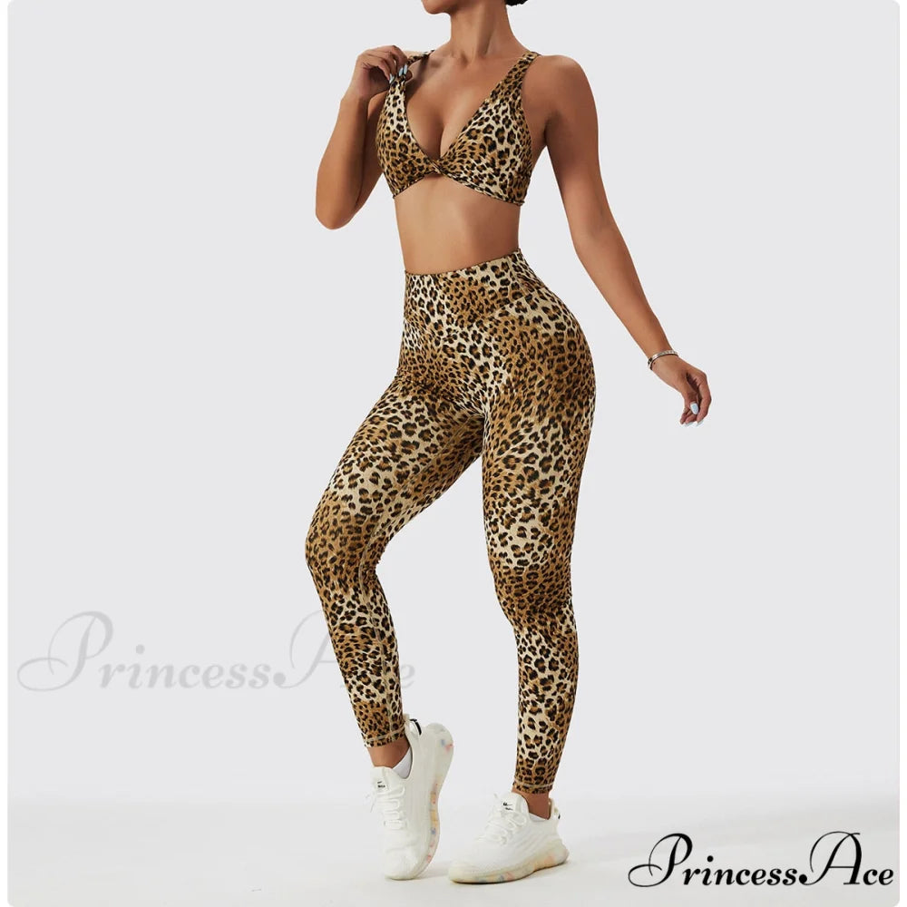Yoga Pants Nylon Workout Elastic Gym Leggins