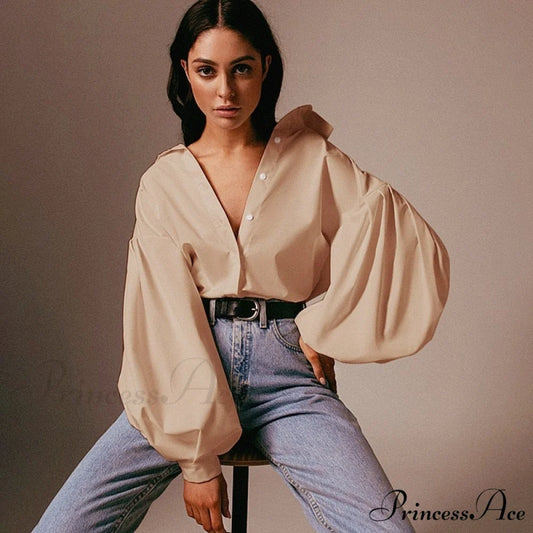 Yurena Blouse Burlywood / S