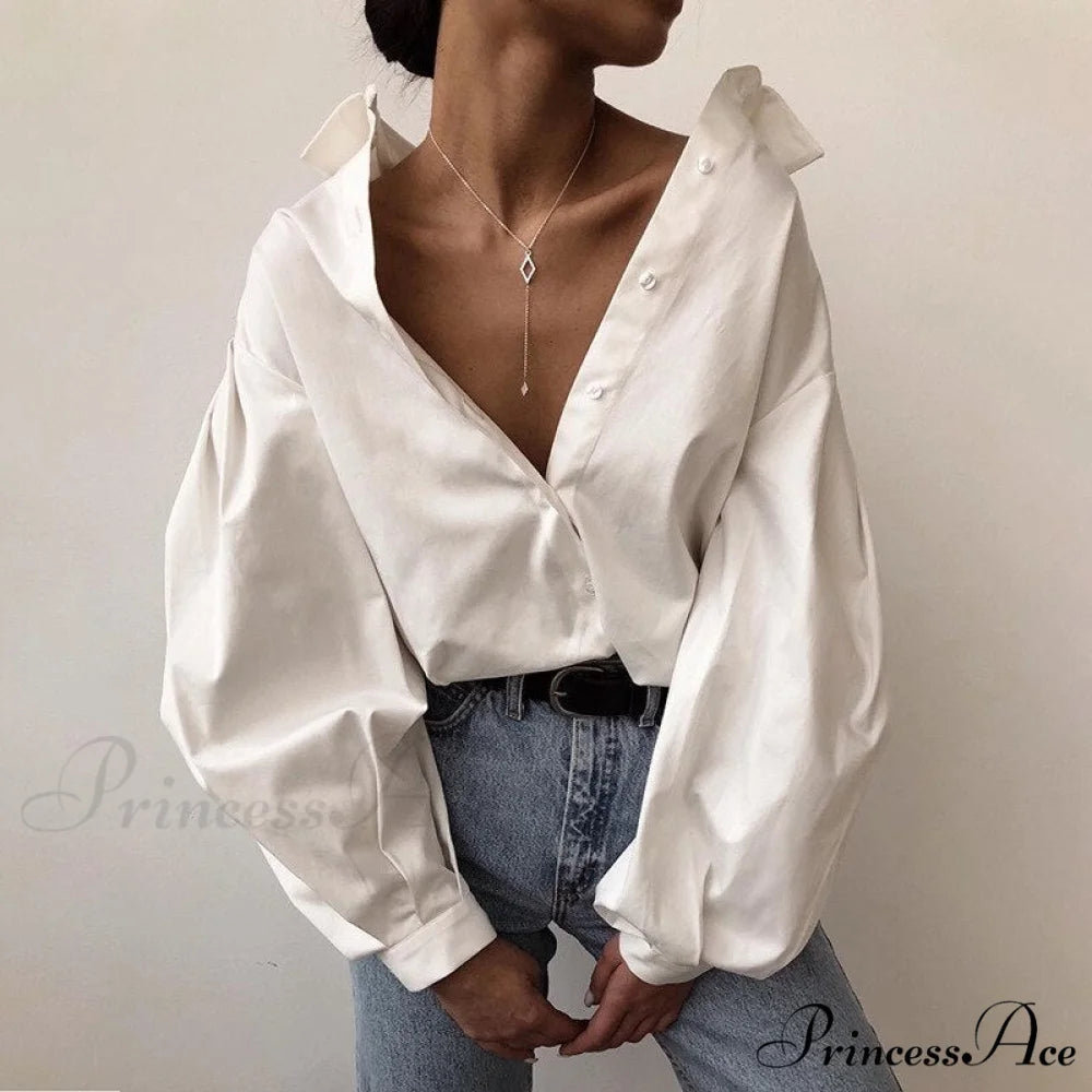 Yurena Blouse White / S
