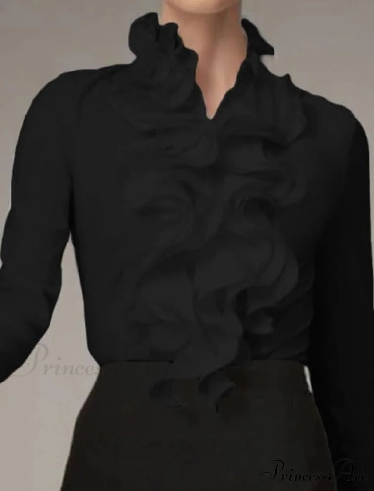 ZANEA CHIC TOP S / black