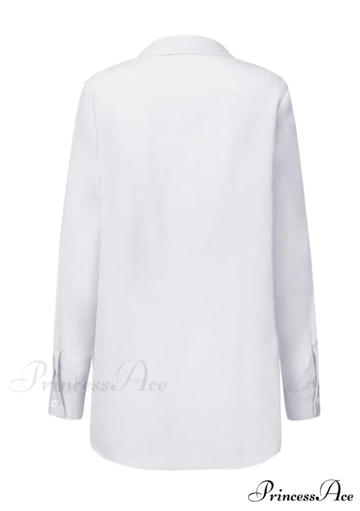 ZANZE SELF-TIE SHIRT - Plus Size